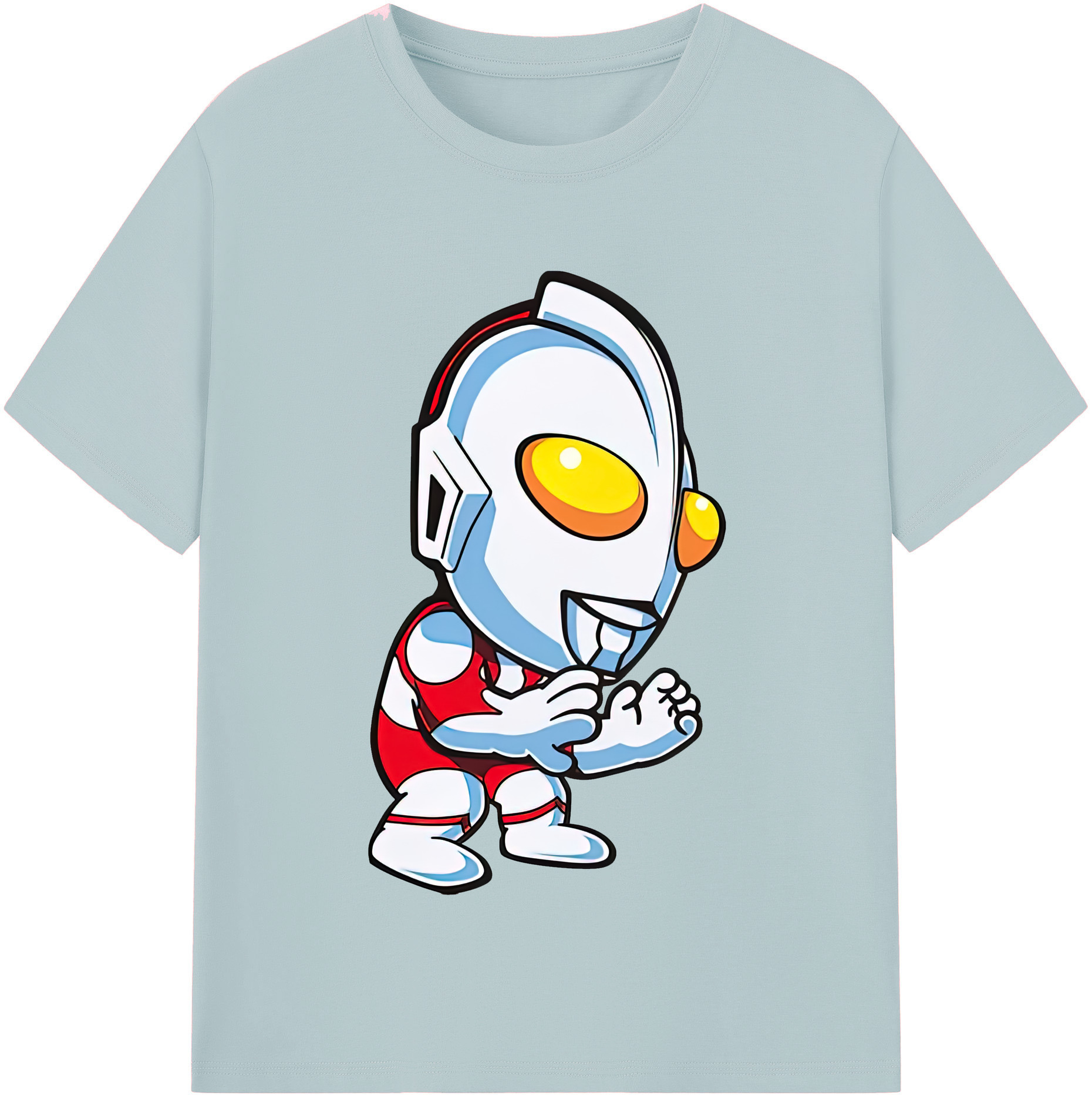（画像用） ウルトラマン Ultraman 綿100％半袖Tシャツ（フロントプリント）